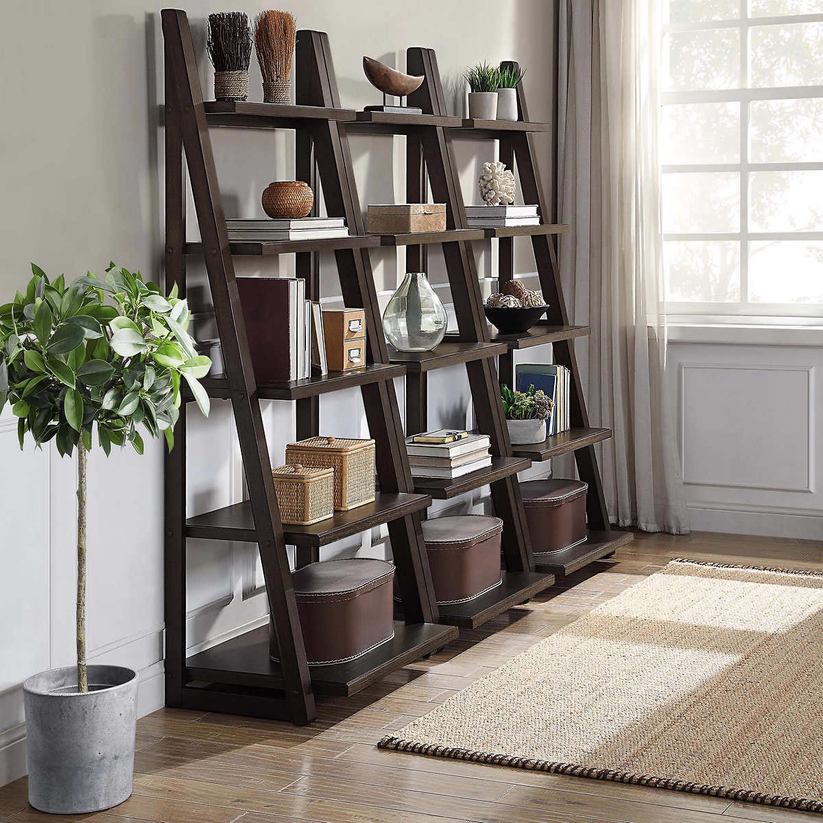 Librero Con 5 Niveles Bayside Furnishings Langston CST