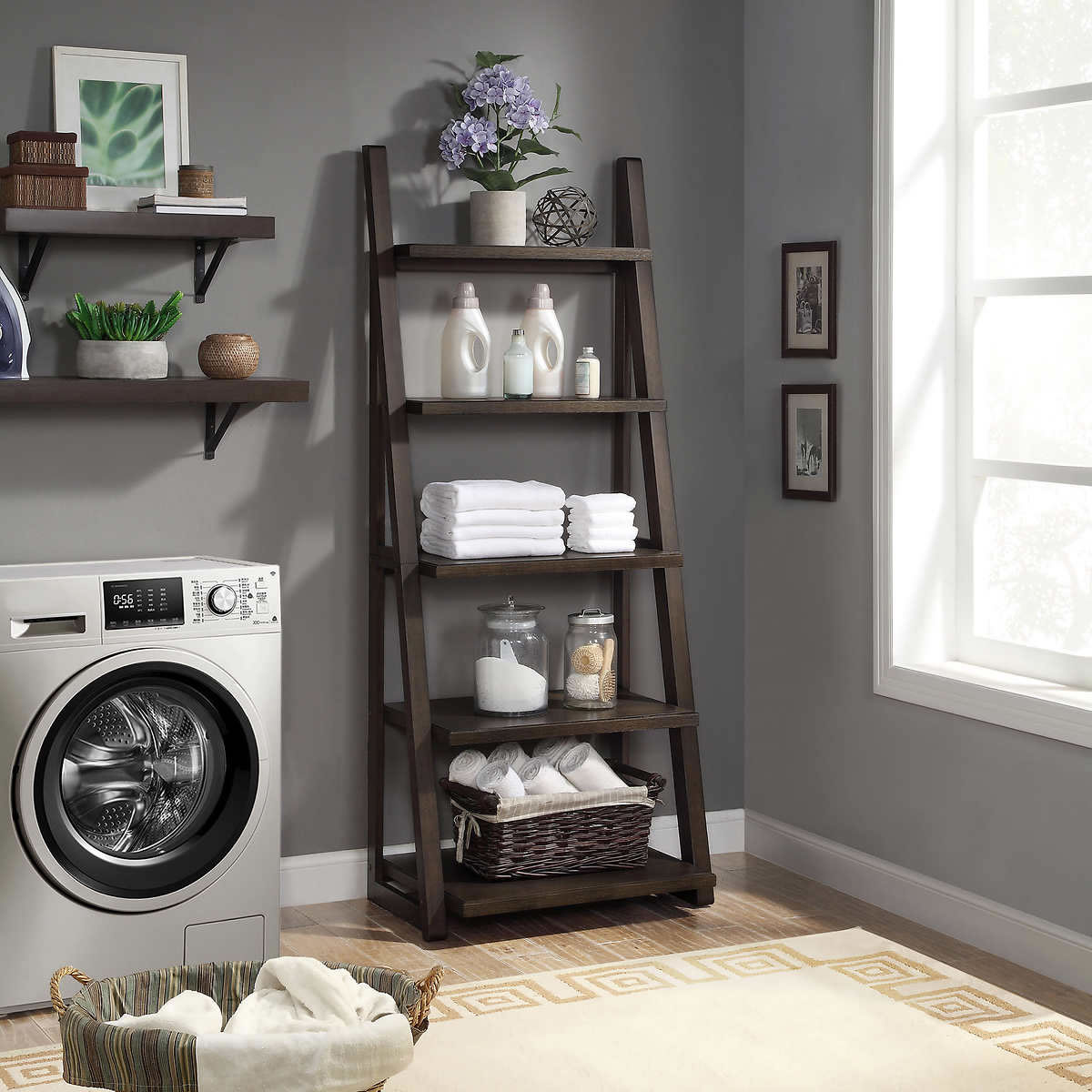 Librero Con 5 Niveles Bayside Furnishings Langston CST