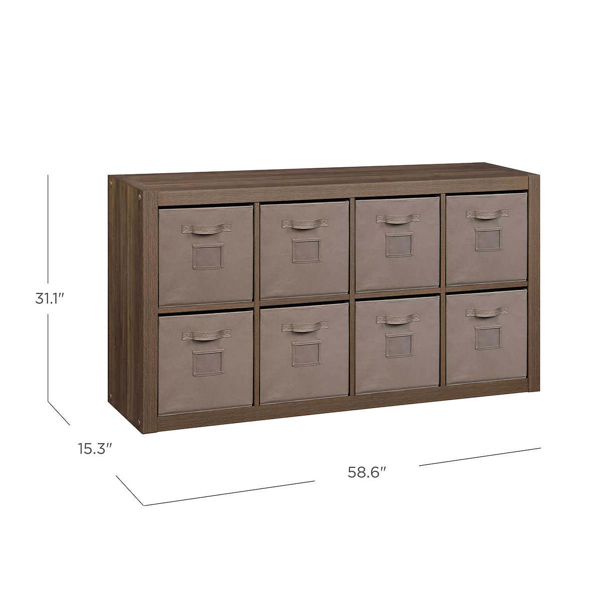 Divisor Para Cuartos 8 Cubos Bayside Furnishings Onin CST