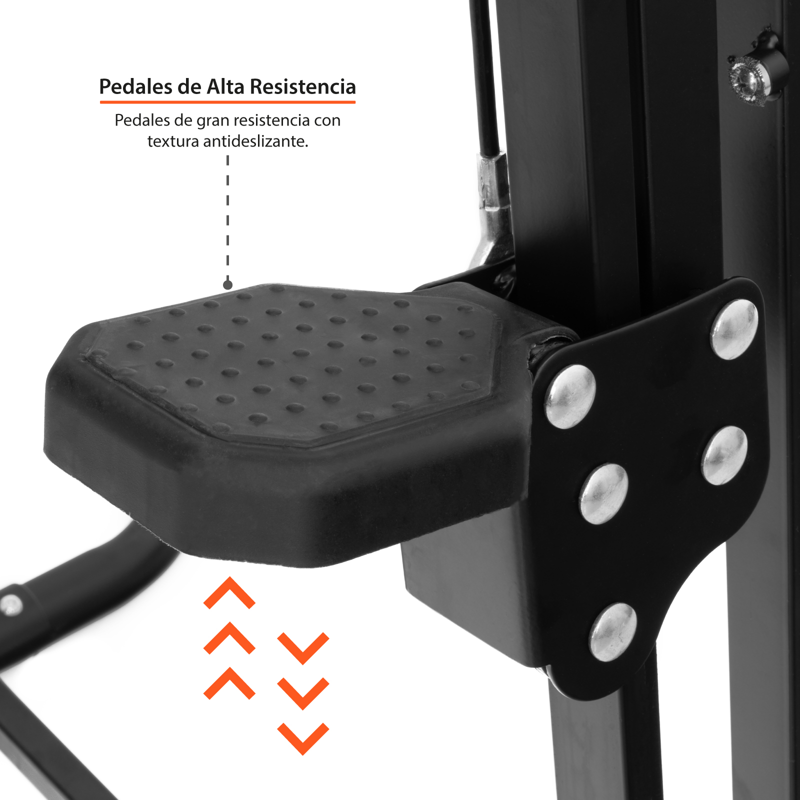 Escaladora Vertical con 4 Niveles de Altura Entrenamiento de Cuerpo Completo