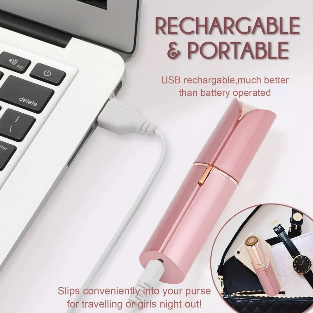 Depilador Facial Recargable