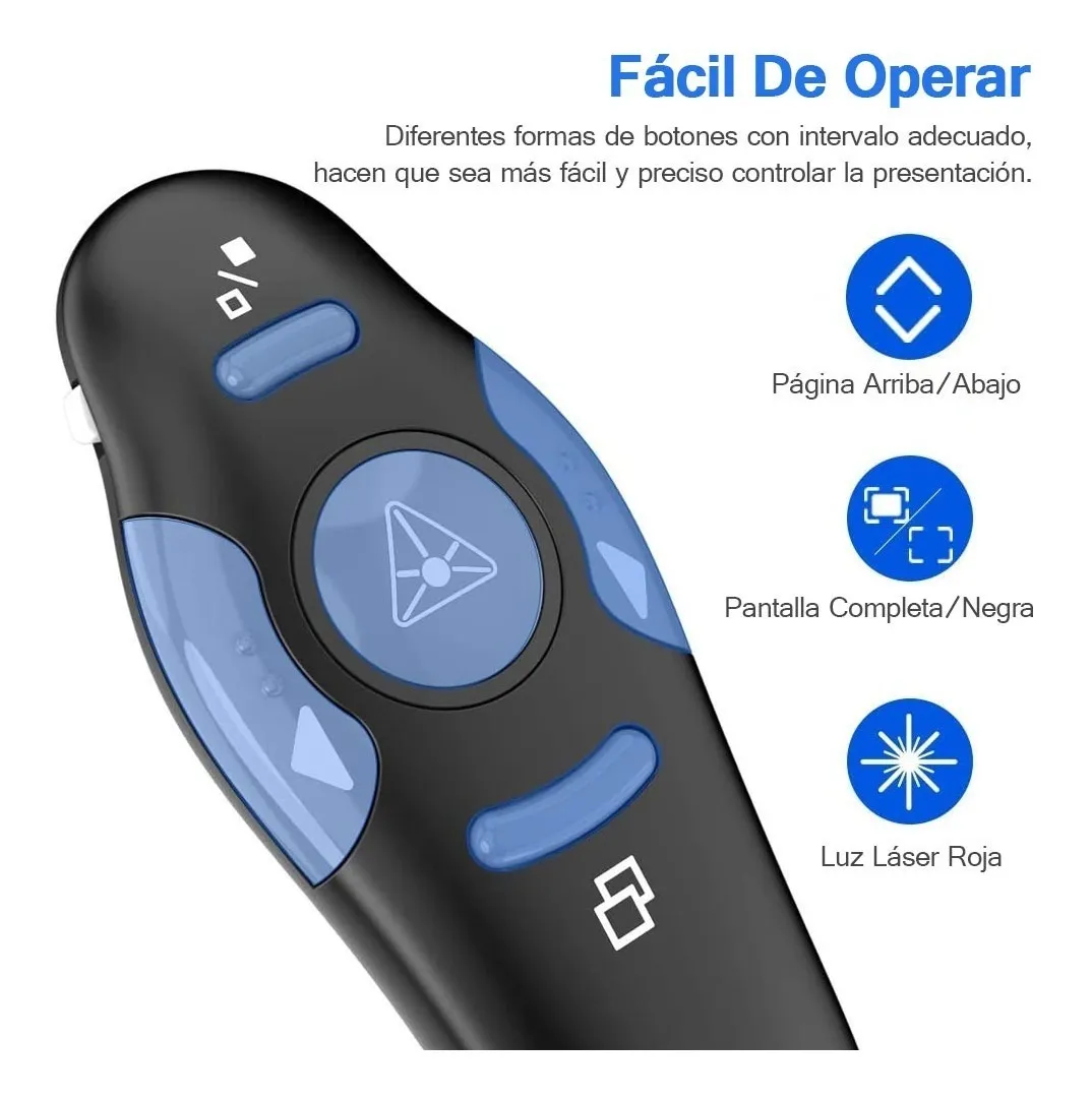 Apuntador Presentador Láser Inalámbrico