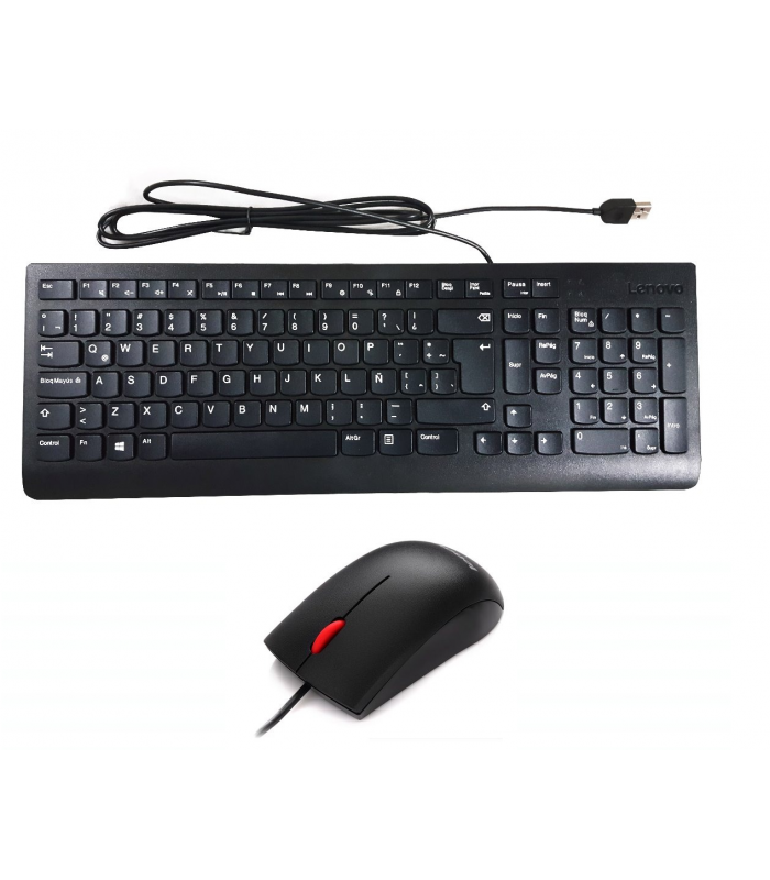 Teclado y best sale mouse lenovo blanco