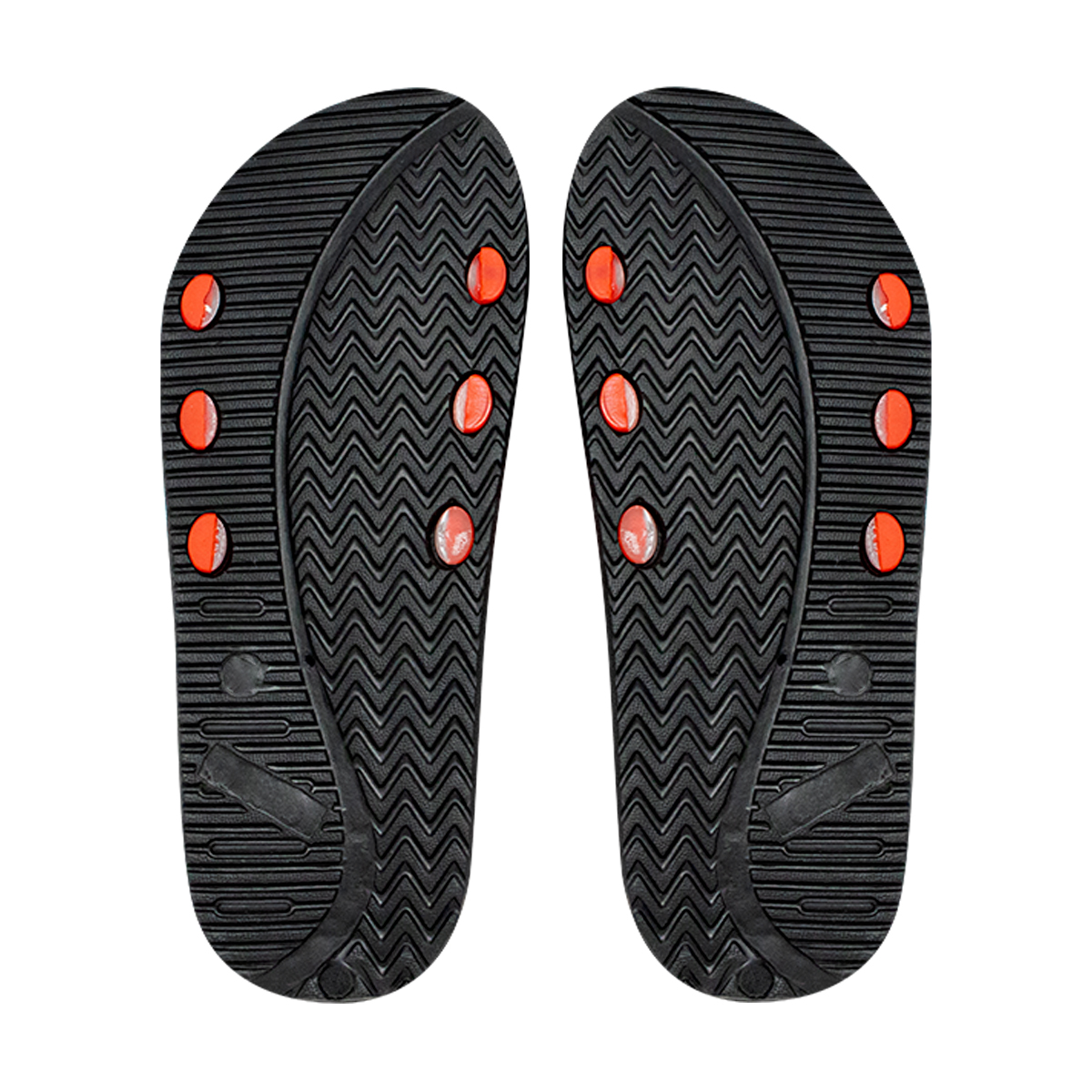 Sandalia Slide Krusty Los Simpson Color Rojo Para Caballero