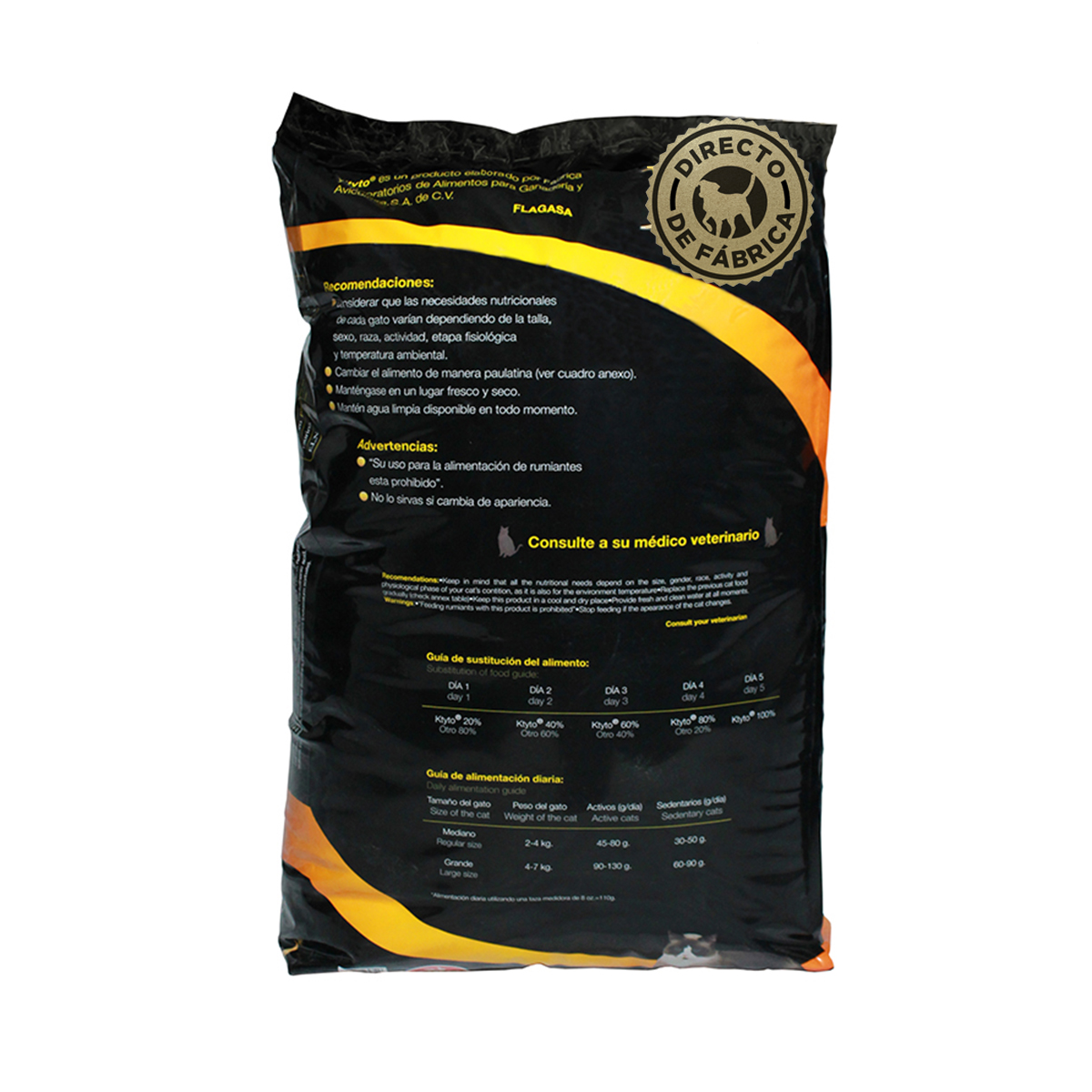Croquetas Alimento para Gato Ktyto Adulto 20Kg Premium