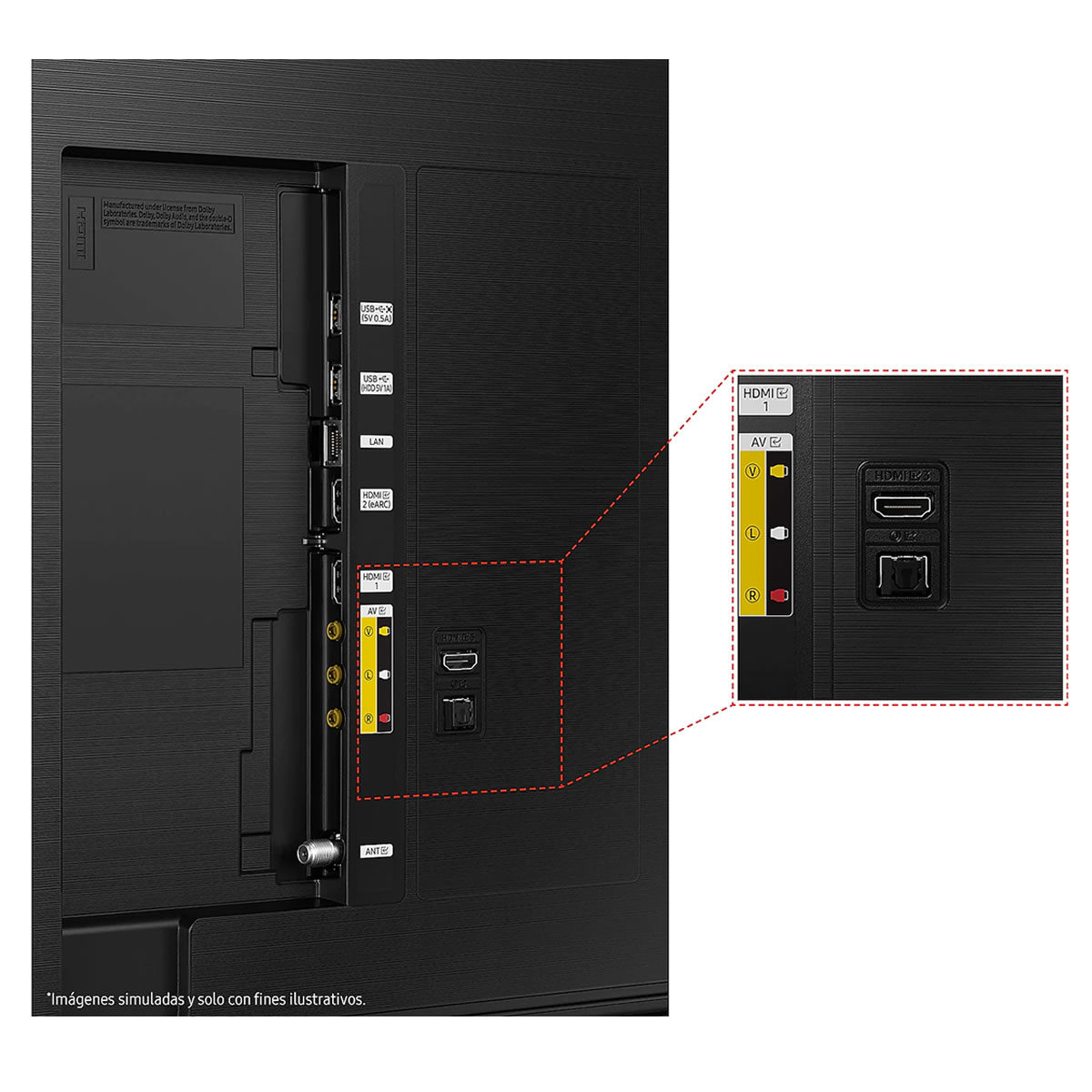 Pantalla 4K Smart TV 75 Pulgadas Samsung UN75AU8200FXZX SMS