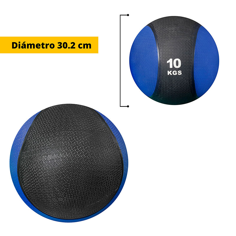 Tayga Medicine Ball Pelota Medicinal para Ejercicio 10 kg