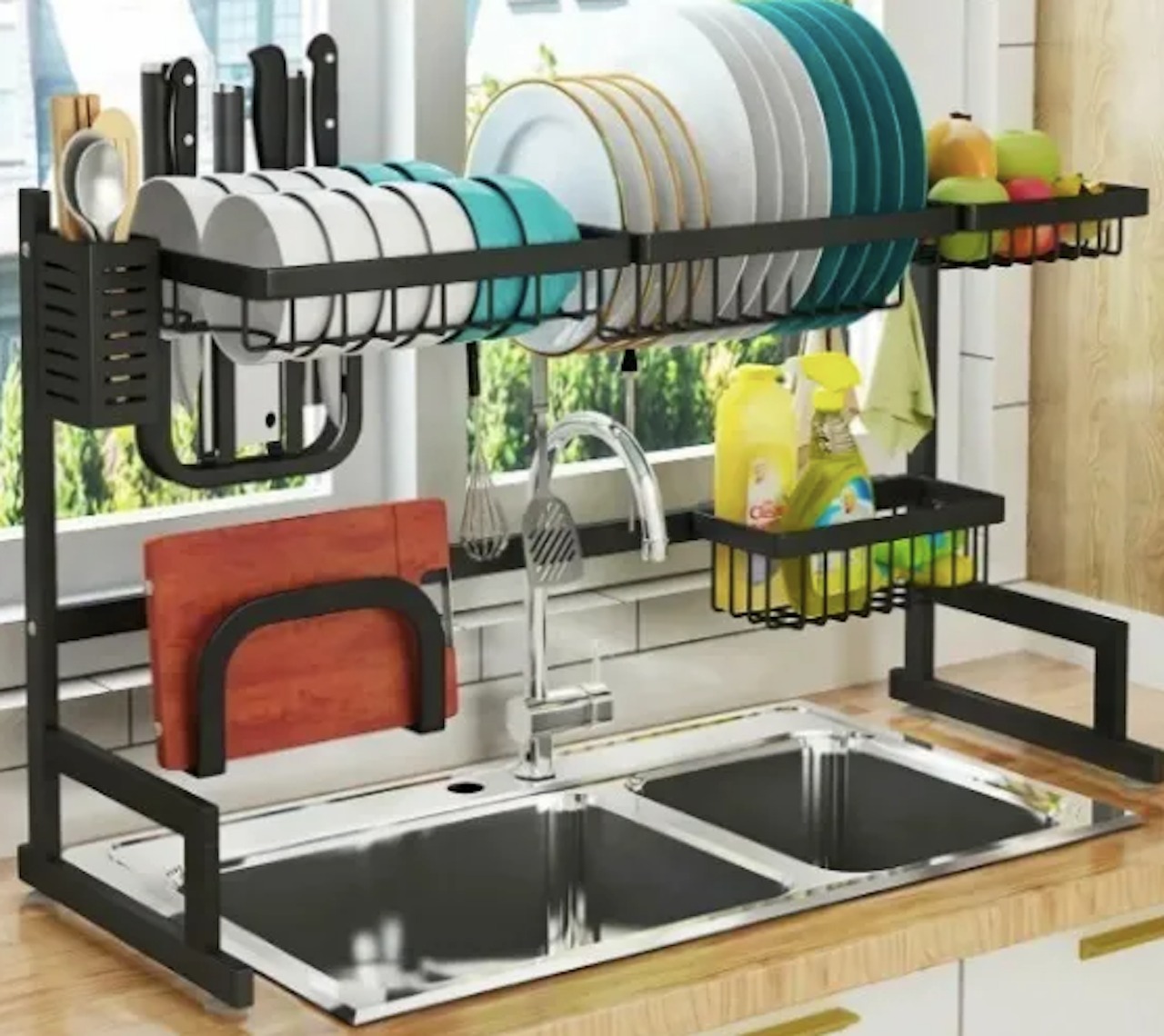 Escurridor de trastes para tarja 85cm