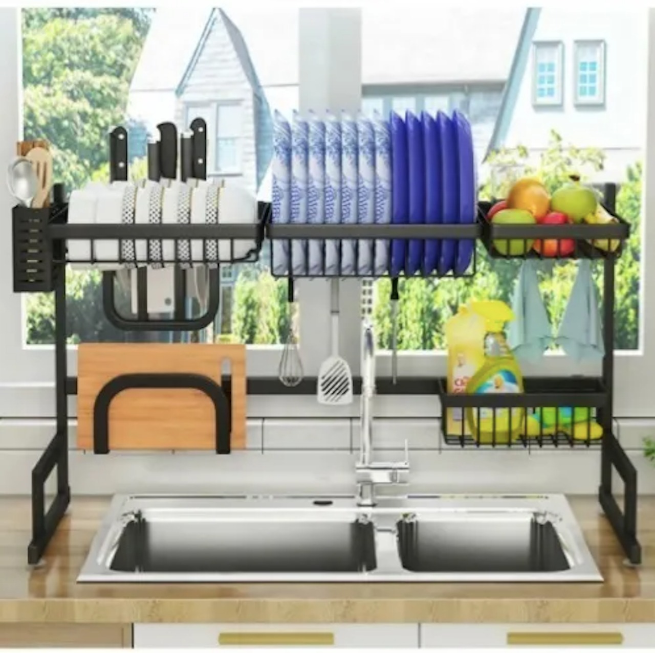 Escurridor de trastes para tarja 85cm