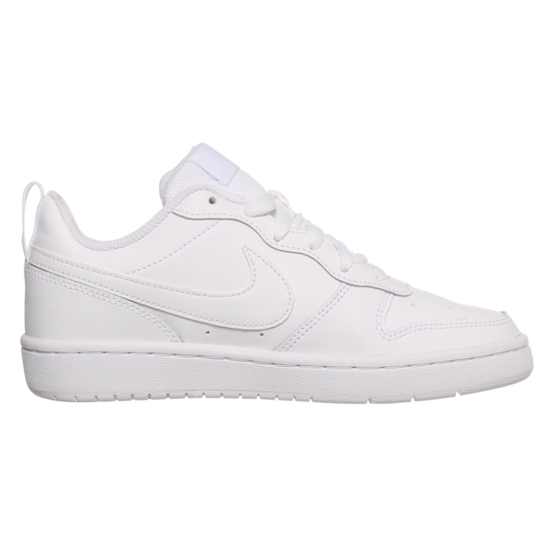 Tenis Casual Nike Court Borough Low 2 GS  Blanco Para Niños