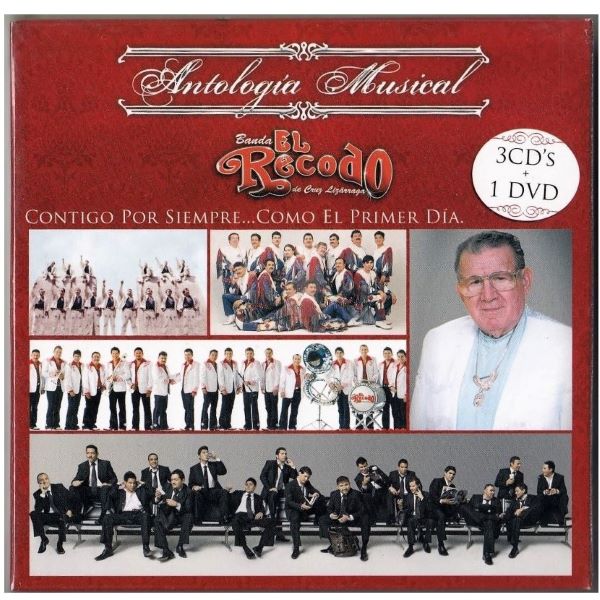 Banda el Recodo de Cruz Lizárraga ~ Antología musical (3CD+DVD)