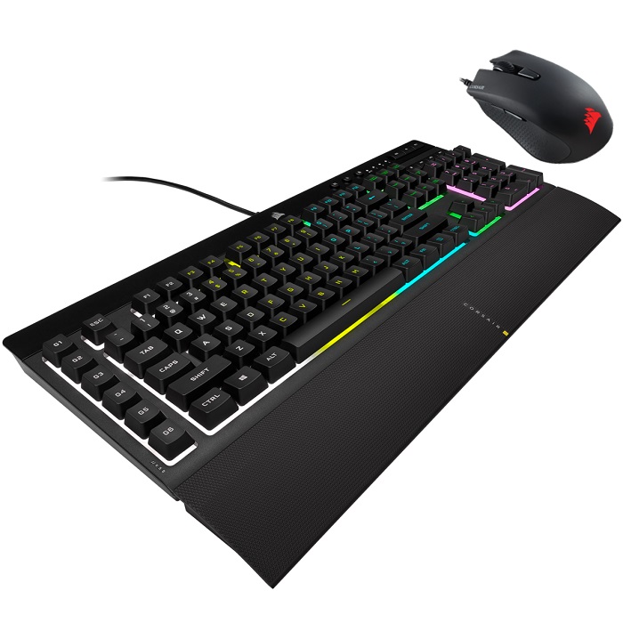 Kit Corsair Teclado K55 RGB PRO Y Mouse HARPOON RGB PRO Gaming Con Ñ CH-9226865-SP