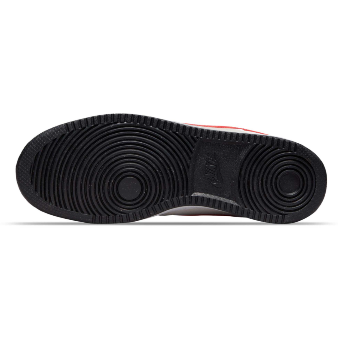 Tenis Casual Nike Court Vision Low Blanco/Rojo Para Hombre 