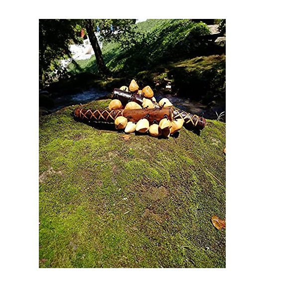 Sonajas Chamanica Ayoyotl cascabel azteca, instrumento, musica, naturaleza, sonidos, indigenas, artesania, mayas, aztecas