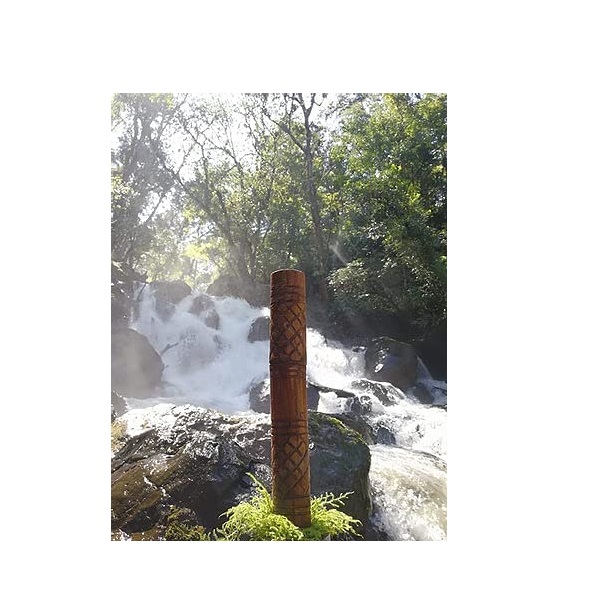 Palo de lluvia Chamanico 40CM - kuauuatsali kiauitl, instrumento, musica, naturaleza, sonidos, indigenas, artesania, mayas, aztecas