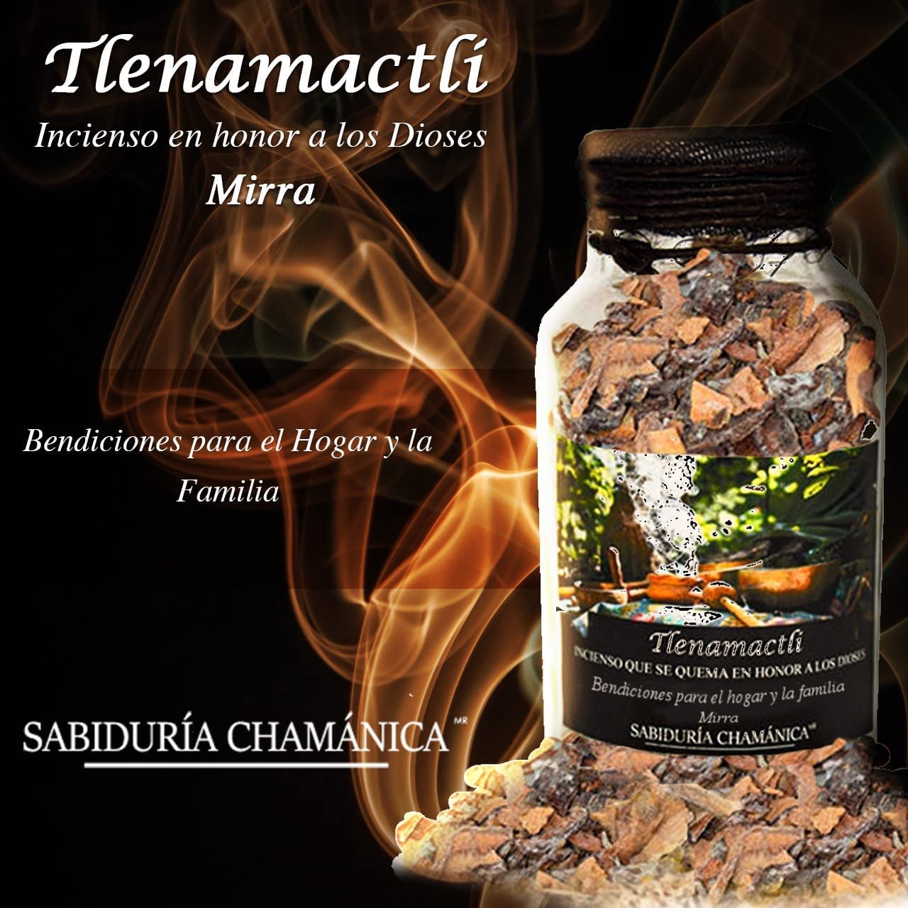 Incienso de Mirra Bendición del hogar, Resina, Corteza, Maderas, meditacion, Yoga, purificacion