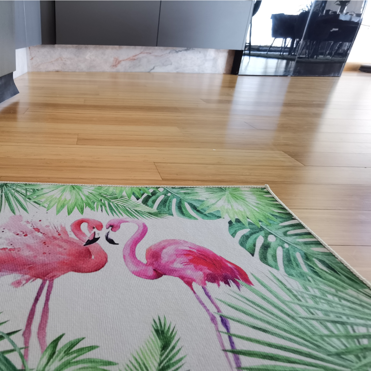 Tapete de Cocina Antideslizante Impermeable de 40 x 60 cm (Tropical)