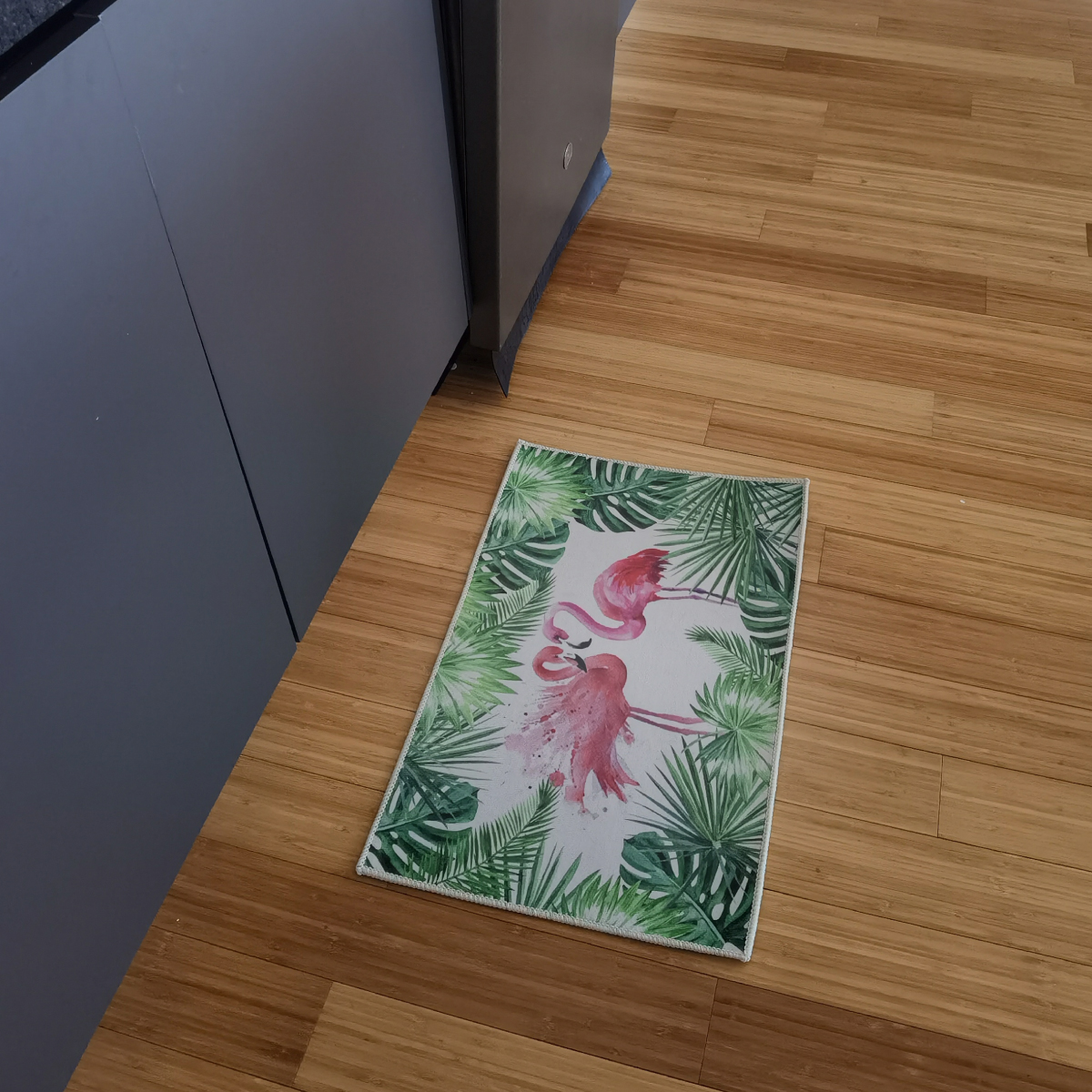 Tapete de Cocina Antideslizante Impermeable de 40 x 60 cm (Tropical)