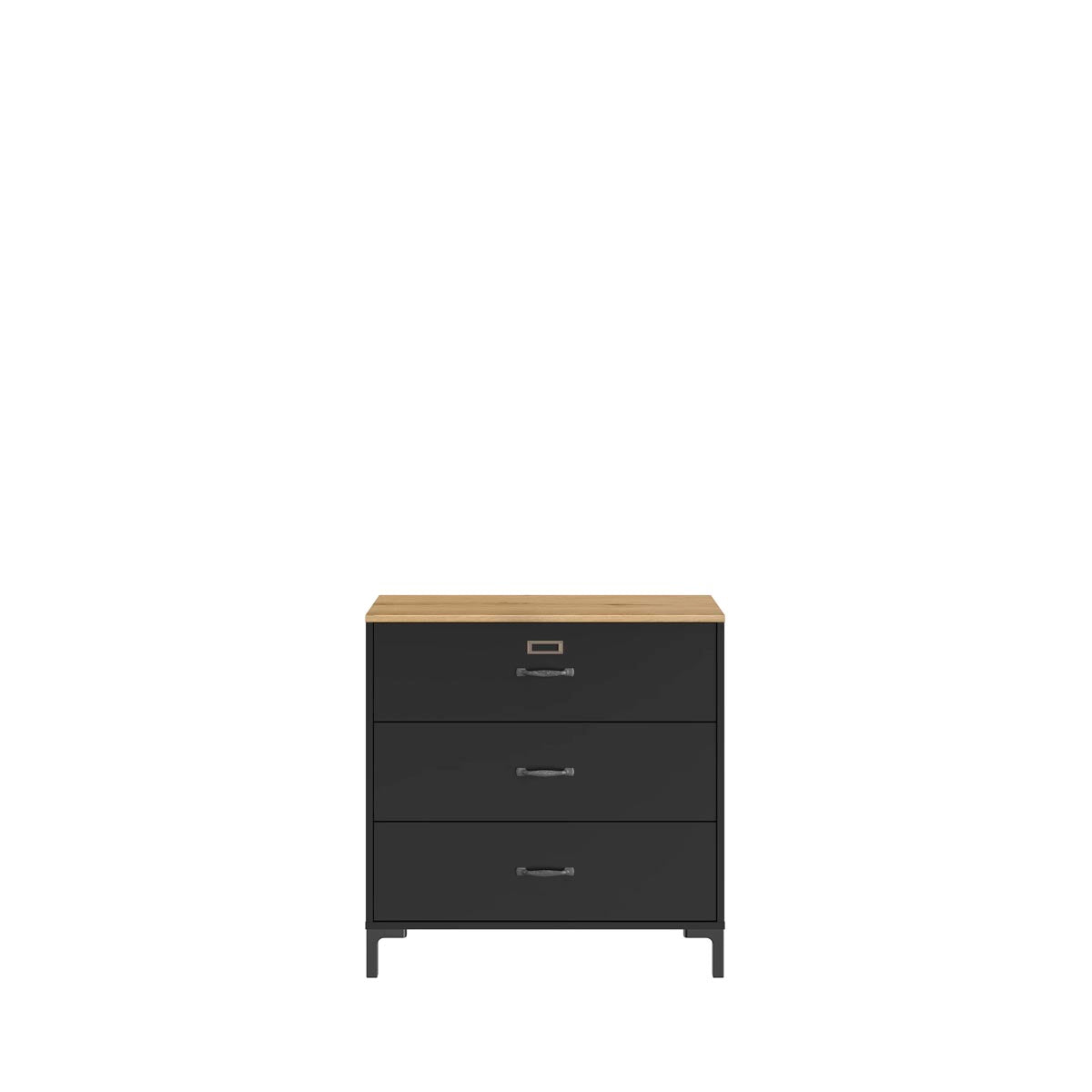 Cajonera Overton Negro - Kessa