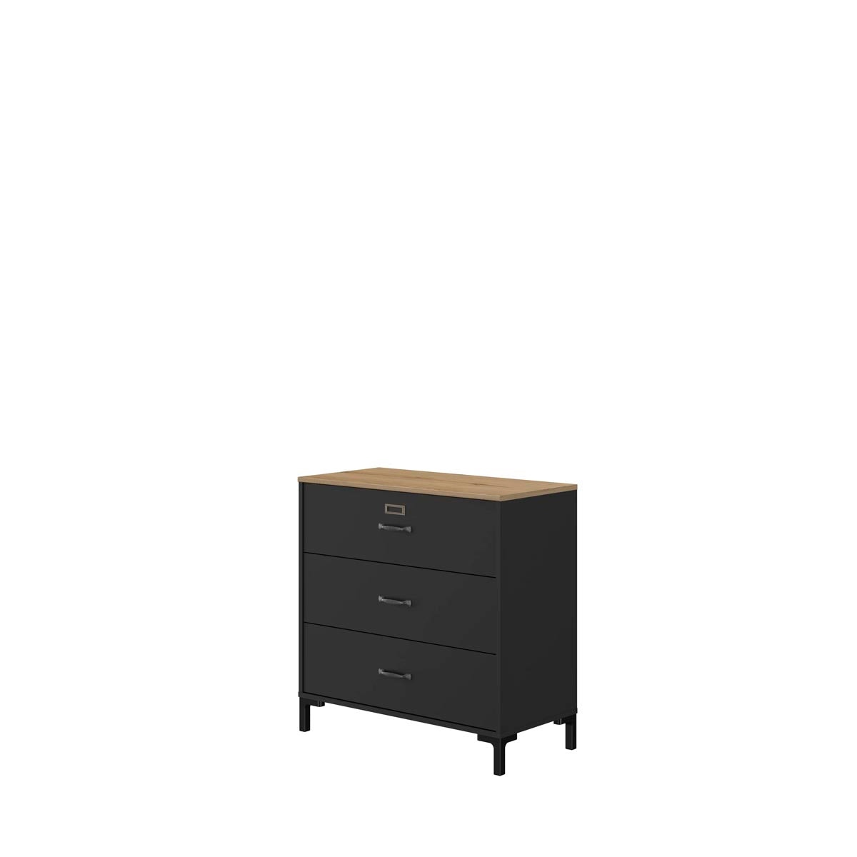 Cajonera Overton Negro - Kessa