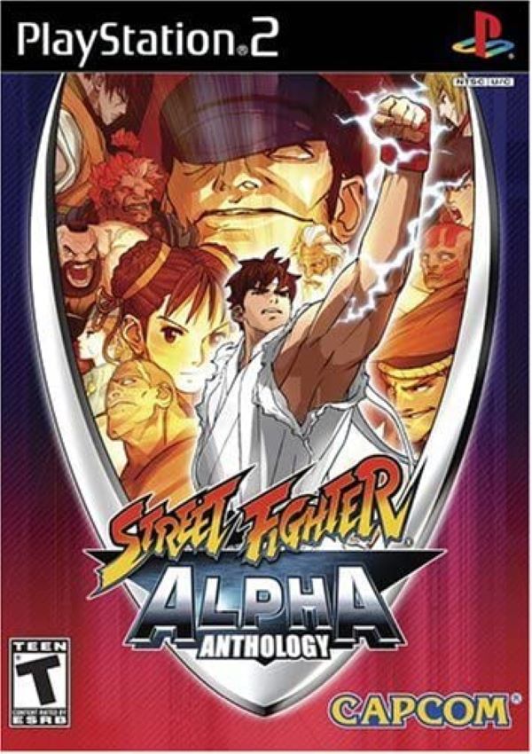STREET FIGHTER ALPHA ANTHOLOGY.-PS2