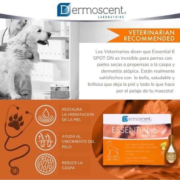 Dermoscent Essential 6 Spot-on Perro Cuidado De Piel 0-10 Kg
