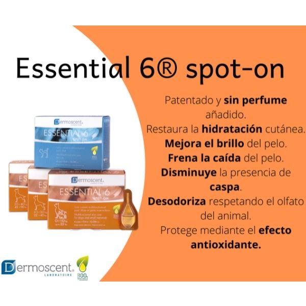 Dermoscent Essential 6 Spot-on Perro Cuidado De Piel 0-10 Kg