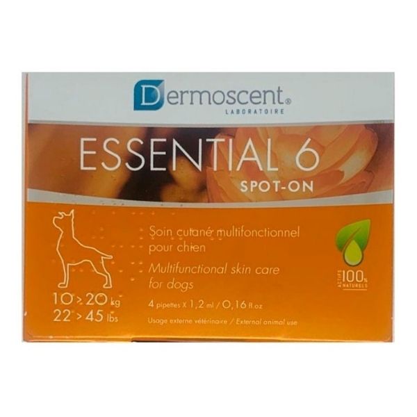 Dermoscent Essential 6 Spot-on Perro Cuidado De Piel 10-20kg