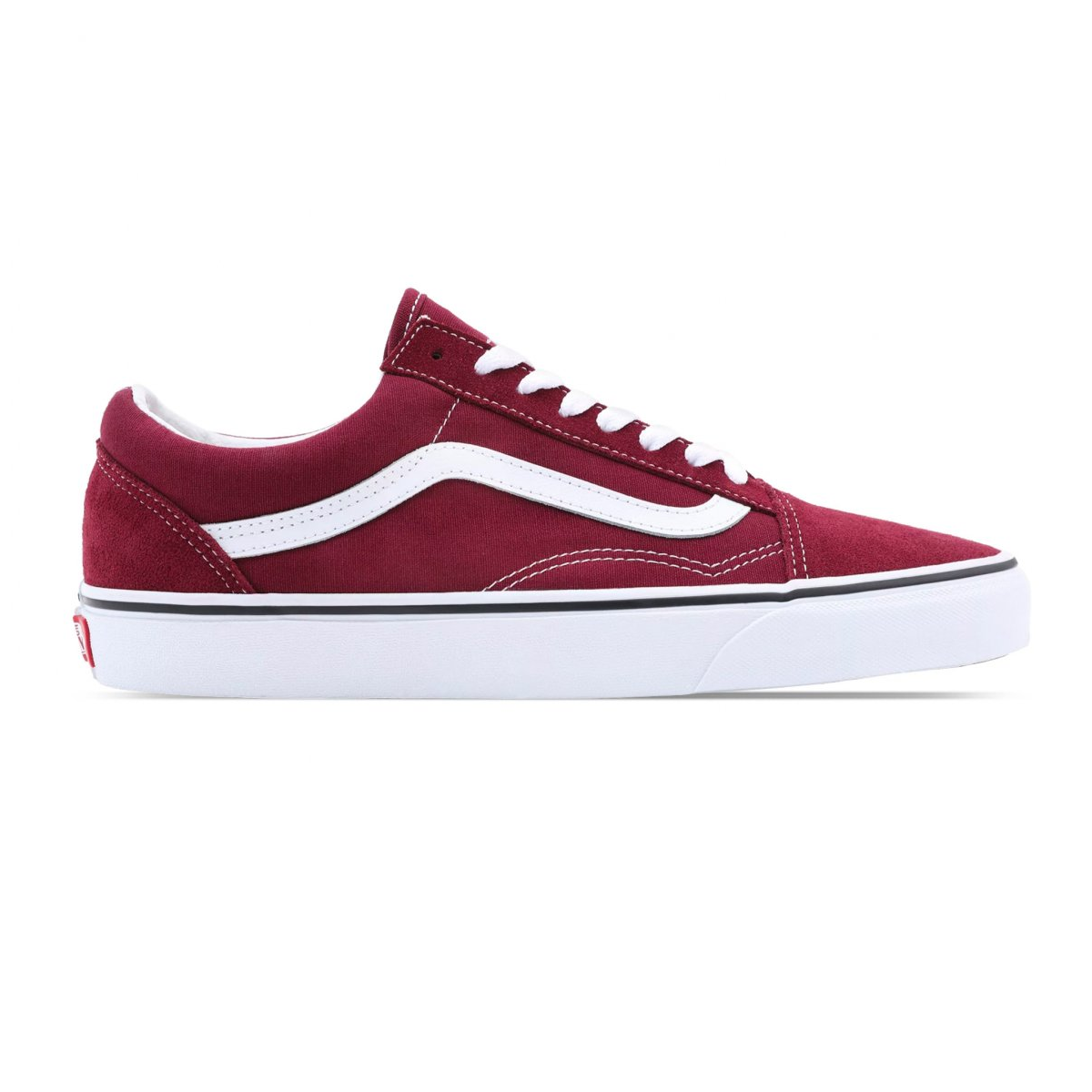 Vans tintos outlet hombre