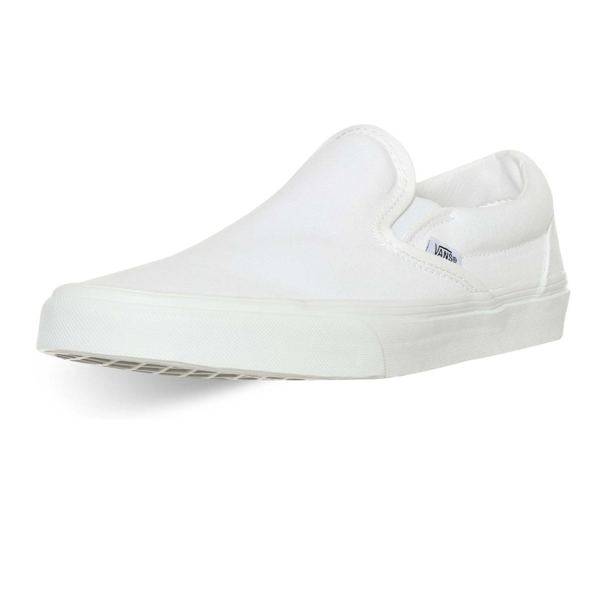 Tenis Vans Classic Slip-On Blanco Hombre.