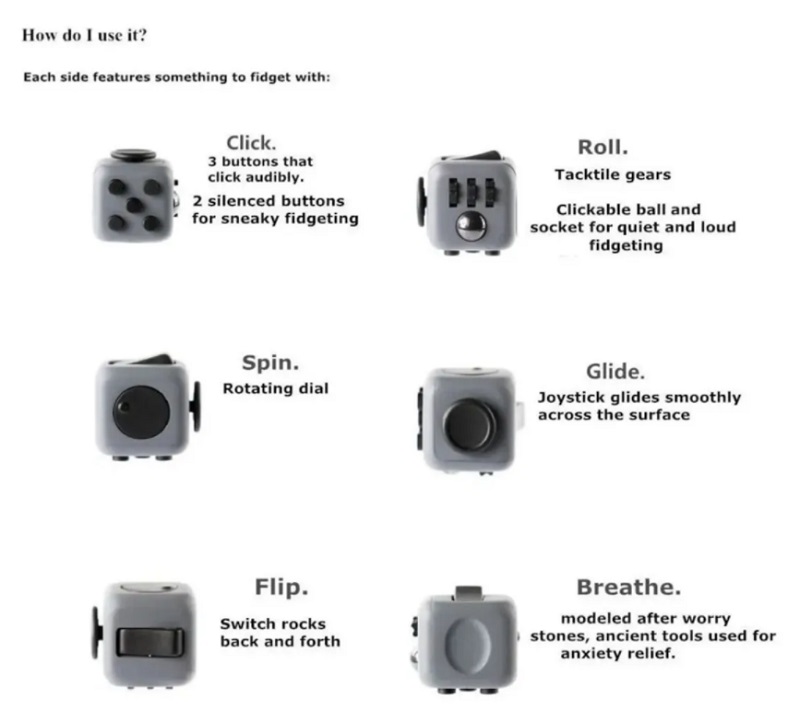Juguete Anti Estrés - Fidget Cube
