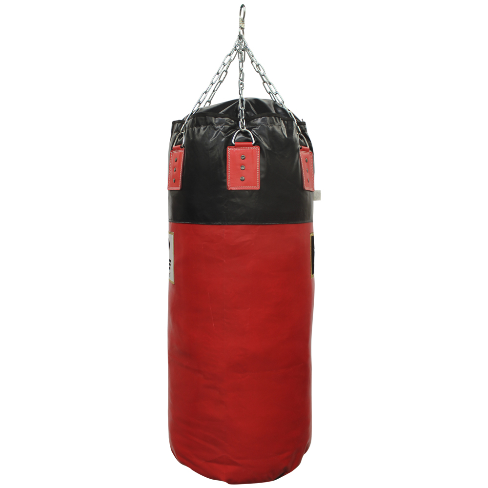 Costal De Box Vacio Fire Sports Vertical 110cm Con Cadena Pu