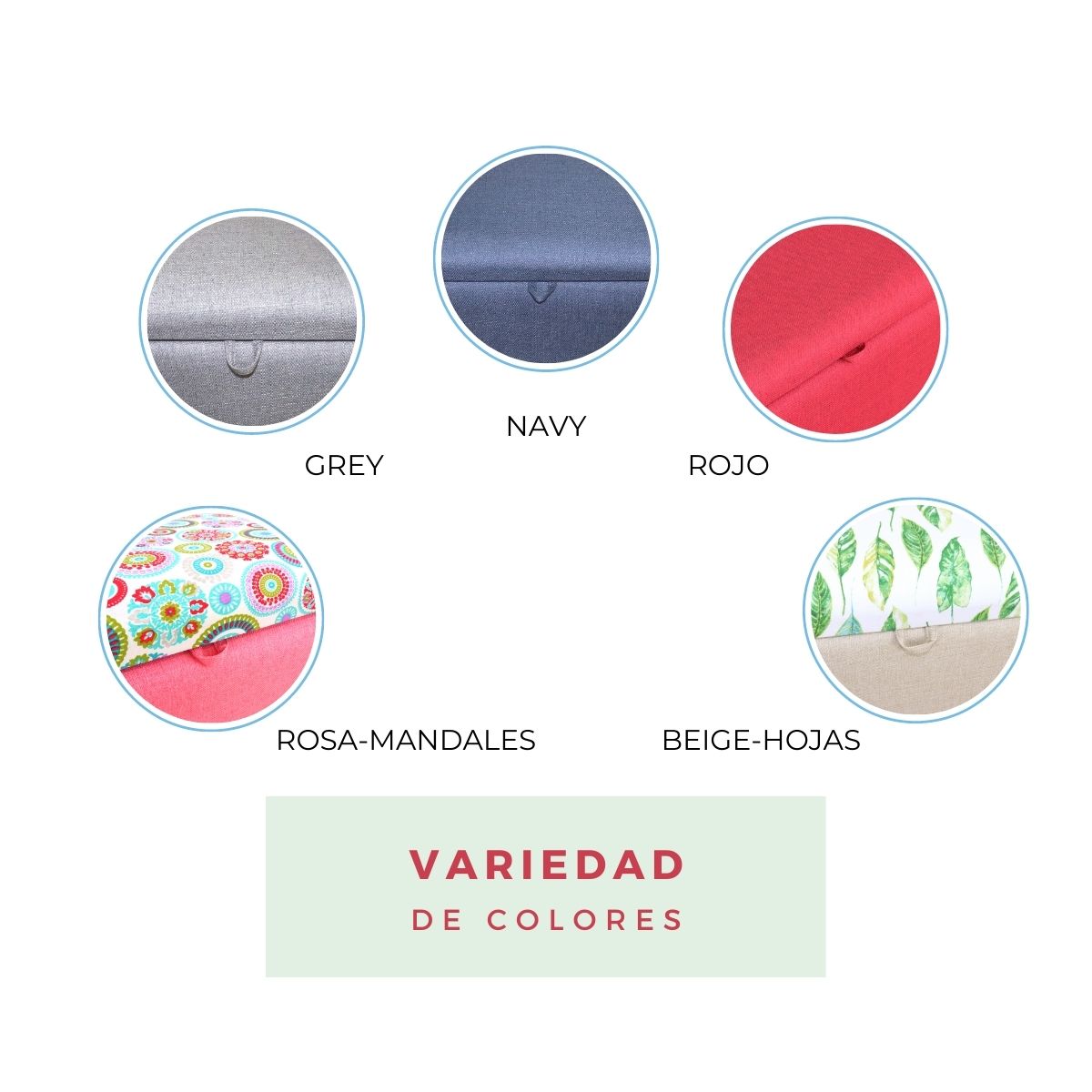 Otomano Individual Liverpool Pie de Cama con Baúl tapizado en Lino Gris Reposapiés para Sala NORVAL Muebles