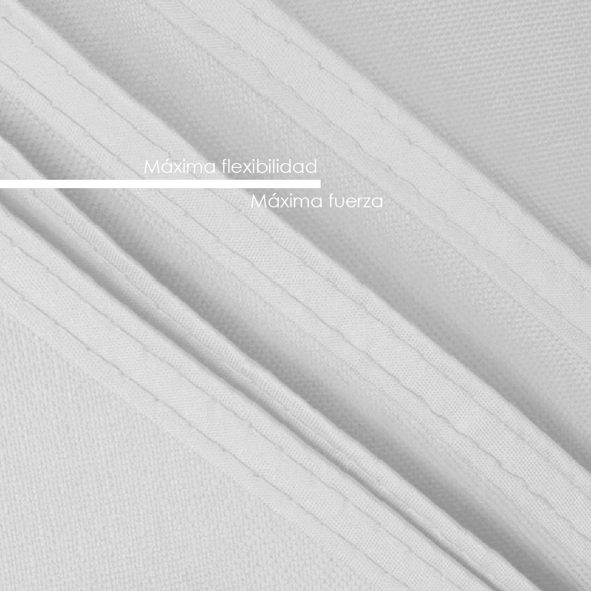 Repuesto de lona 1.5x1.5 m calibre 600D 100% impermeable (blanco)