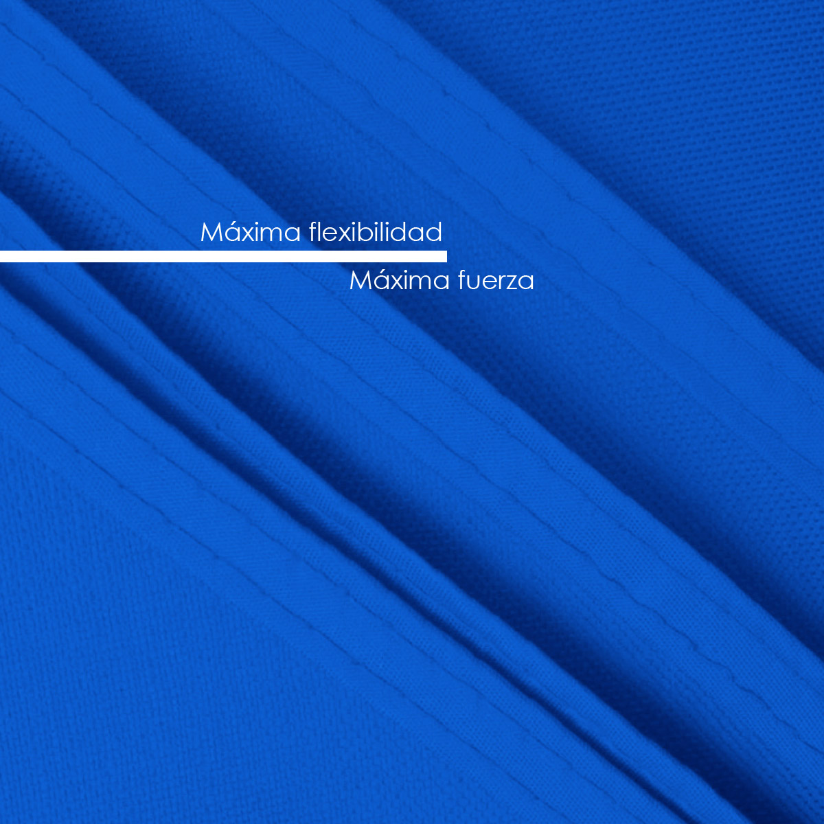 REPUESTO DE LONA 1.5X1.5 M CALIBRE 600D 100% IMPERMEABLE (AZUL)