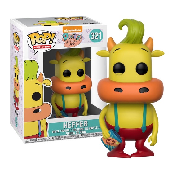 Funko Pop Figura Rocko's Modern Life Heffer 321