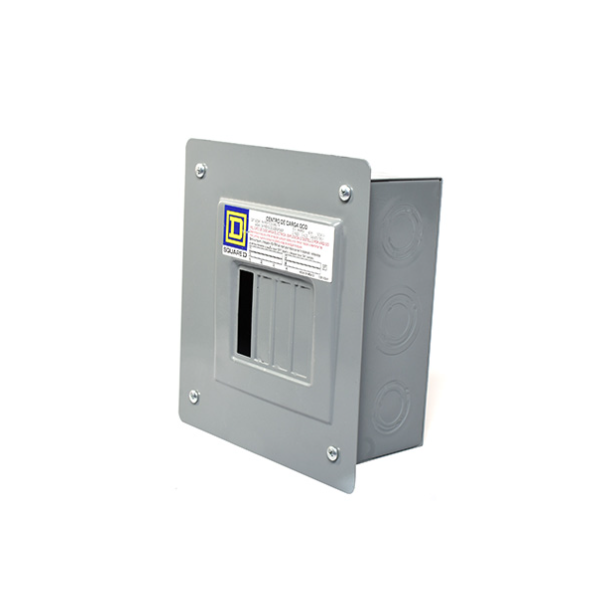 CENTRO DE CARGA 4 POLOS 50 A SQUARE D EMPOTRAR