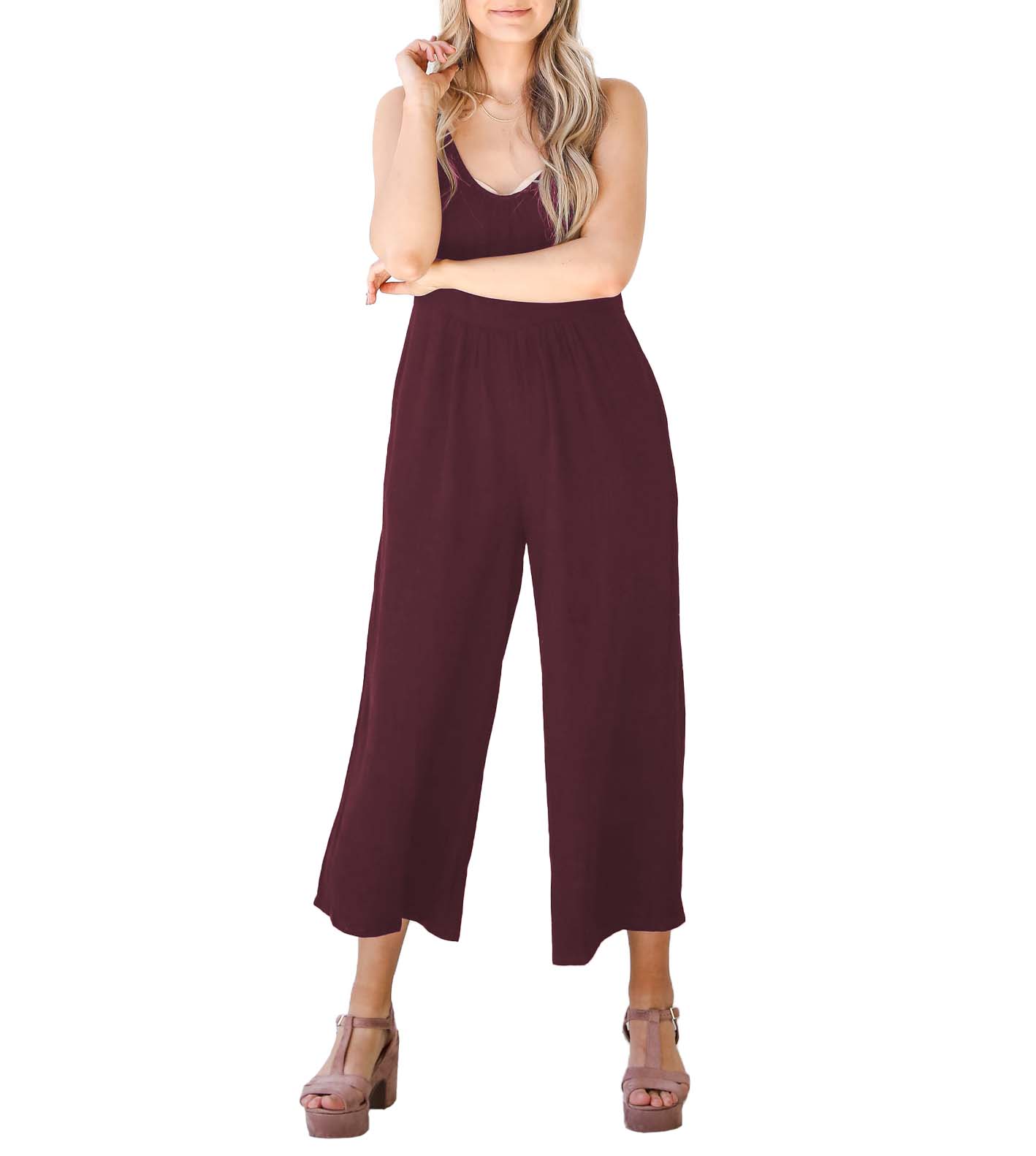 Jumpsuit de tirantes corto