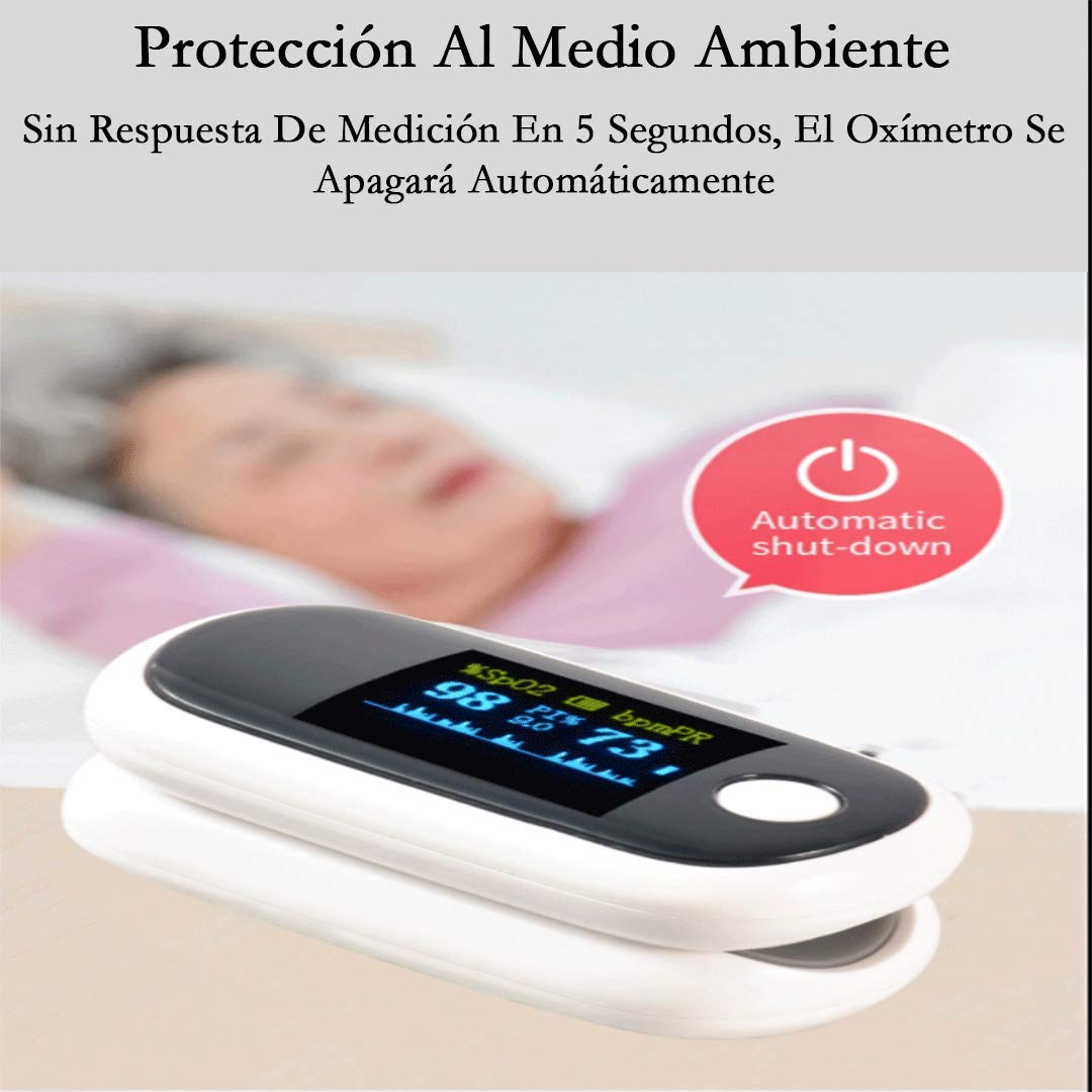 Oxímetro Recargable Hospitalario Y Deportivo Para Adultos Y Niños