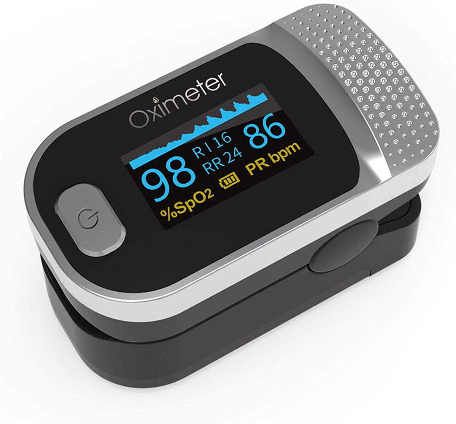 Oxímetro De Pulso 4 Parámetros En 1 Frecuencia Respiratoria Hospitalario Y Uso Deportivo Certificado CE