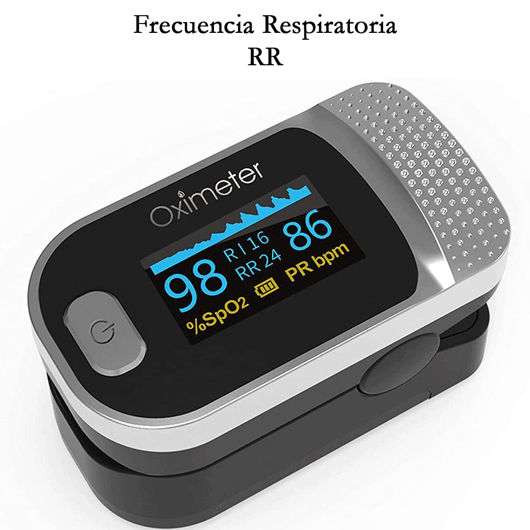 Oxímetro De Pulso 4 Parámetros En 1 Frecuencia Respiratoria Hospitalario Y Uso Deportivo Certificado CE