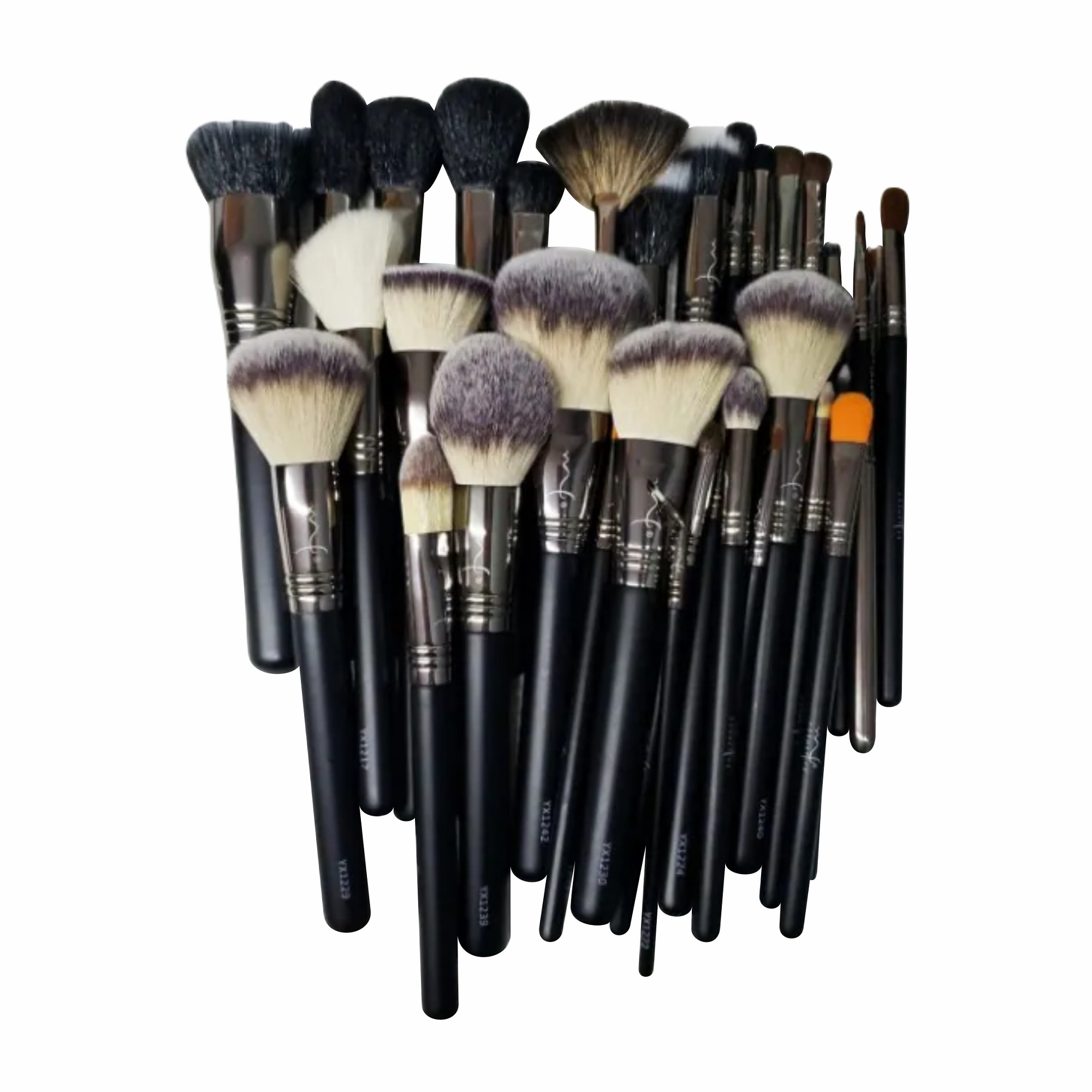 Set de 34 Brochas PROFESIONALES para Maquillaje Marifer Onix aragonmx