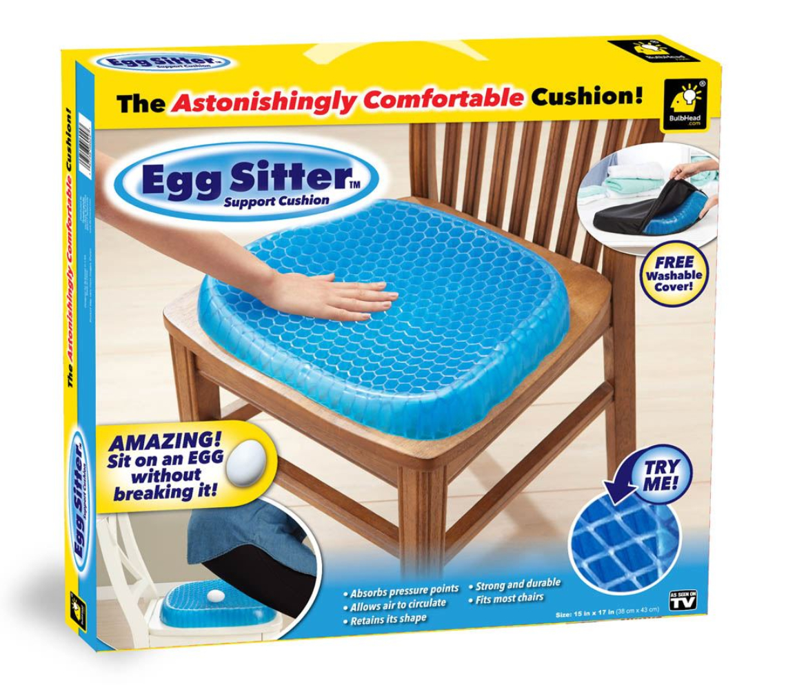 Cojín de Gel Ergonómico Suave Cómodo Egg Sitter