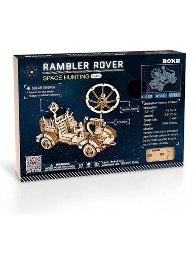 Robotime Rompecabezas Rover Armable Madera Niños