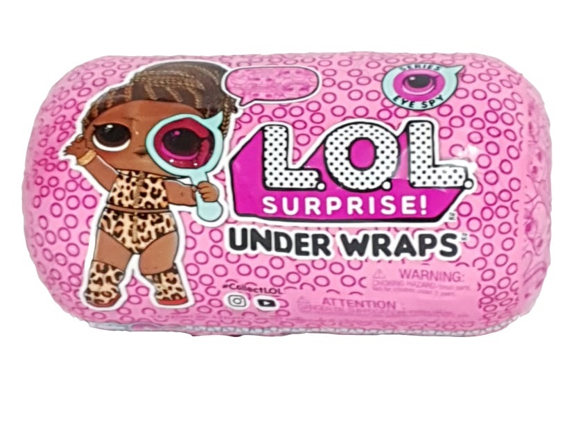 Muñeca Lol Capsula Under Wraps Serie Eye Spy, 15 Sorpresas