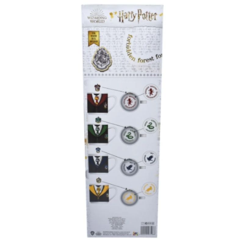 Fun Kids 1754-42 Set De Tazas Café Harry Potter Hogwarts Apilables 330ml Porcelana