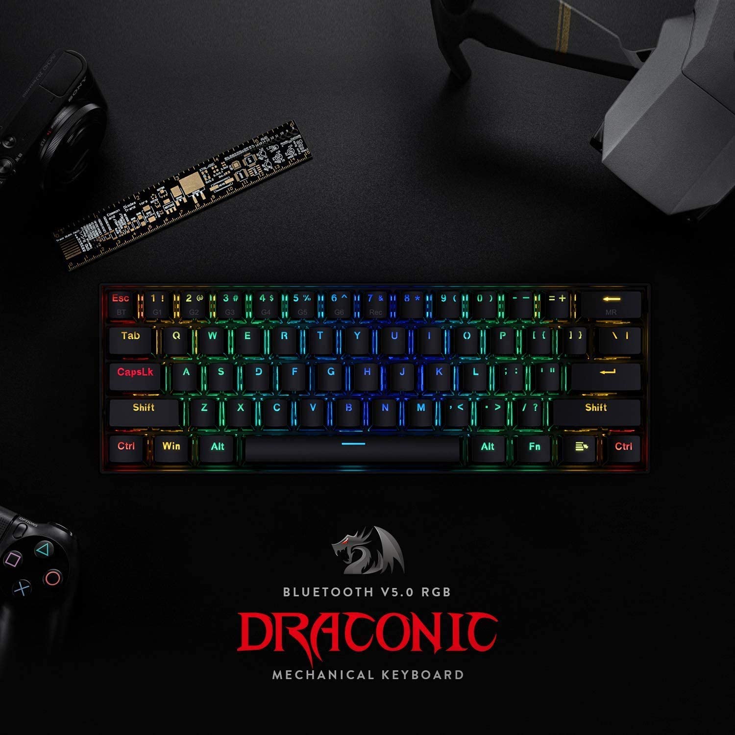 Teclado Redragon Draconic K530