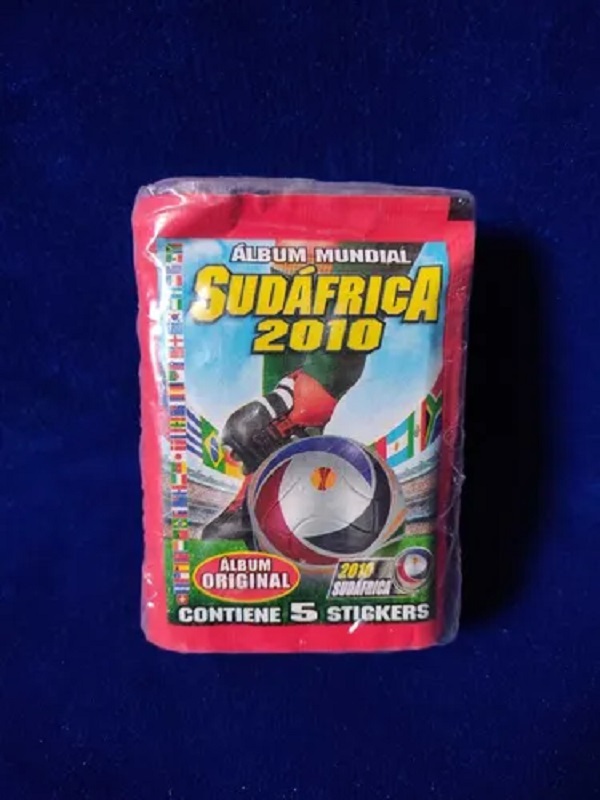 Paquete con 50 sobres del Mundial Sudafrica 2010 - Navarrete