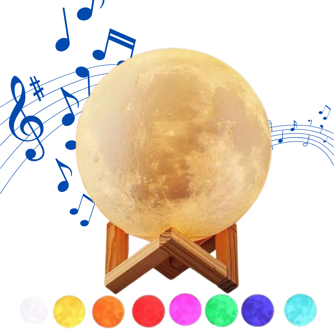 Lámpara Lunar Bocina Bluetooth Tuche DOSYU 8 Colores