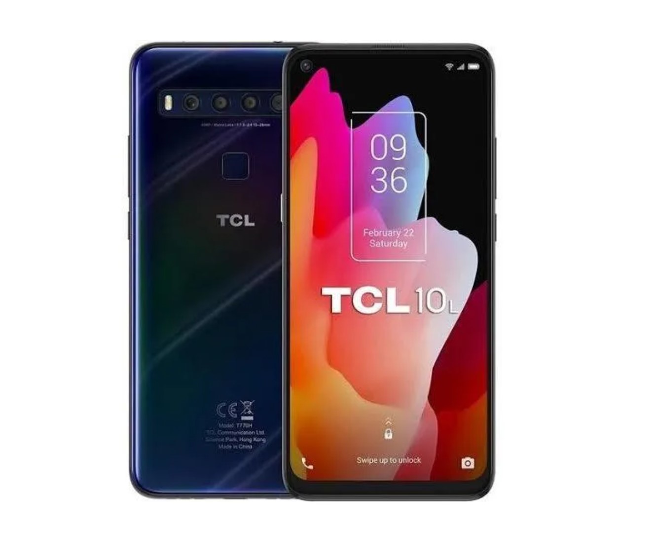 Celular TCL 10L 128GB/6GB RAM Azul.